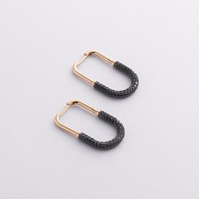 [64654654] Серьги з діамантом